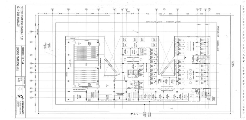 Yamuna City Mall 2rd-floor-plan