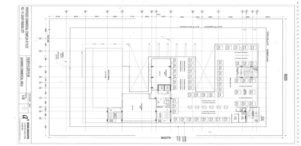 Yamuna City Mall 4th-floor-plan